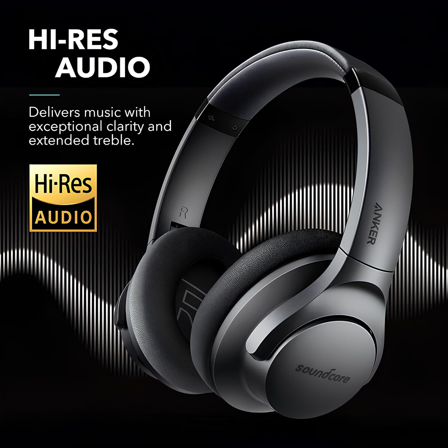 Soundcore Space One – Wireless ANC Bluetooth Headphones