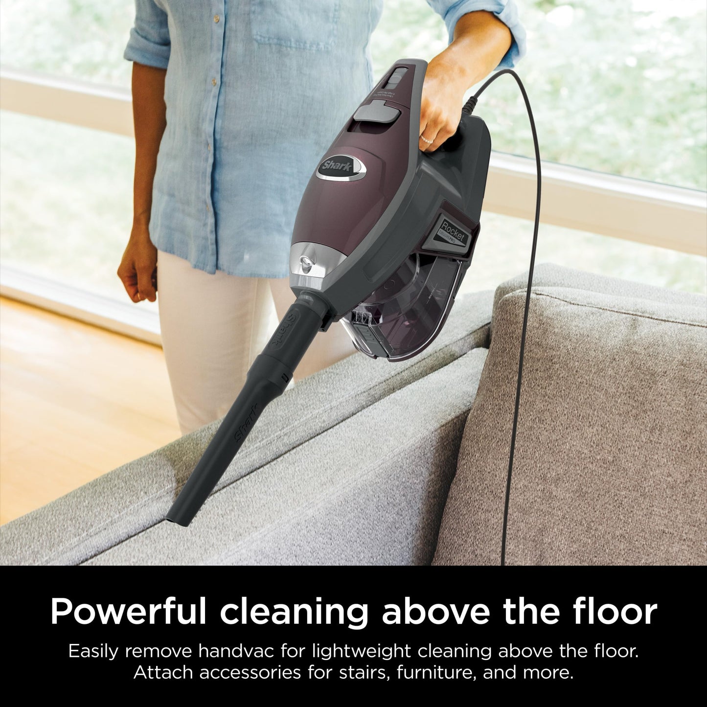 Shark Rocket DeluxePro HV322 – Lightweight Corded Vacuum