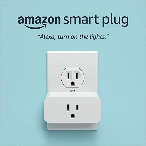 Amazon Smart Plug – Control Your Devices with Alexa | Easy Setup, Compact Design