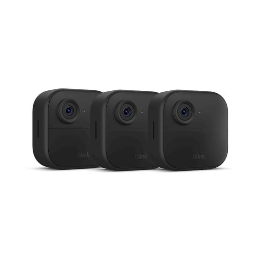 Blink Outdoor 4 (4th Gen) – 3-Camera Wireless Security System with Motion Detection & 2-Year Battery Life