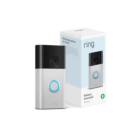 Ring Battery Doorbell Plus – 1536p Video, Full-Body View, Wireless Smart Doorbell