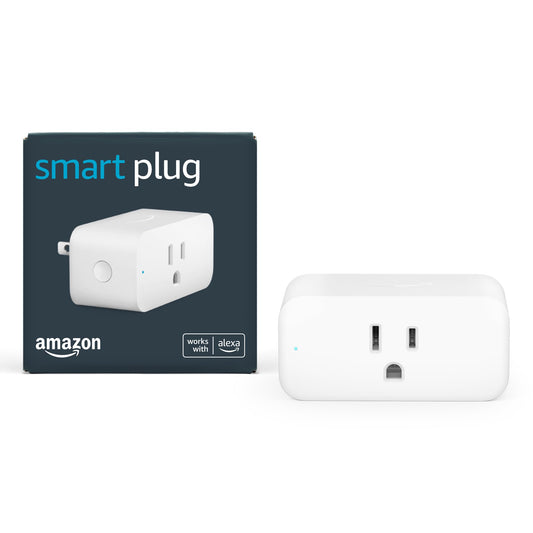 Amazon Smart Plug – Control Your Devices with Alexa | Easy Setup, Compact Design